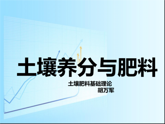 土壤肥料ppt（土壤肥料ppt课件）