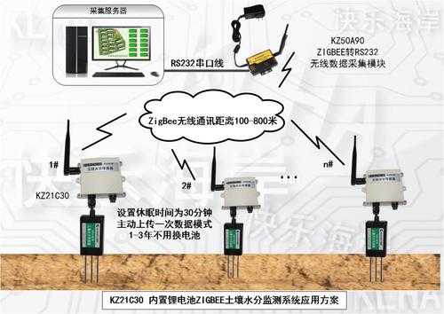 土壤水分探头（土壤水分监测系统）-图2